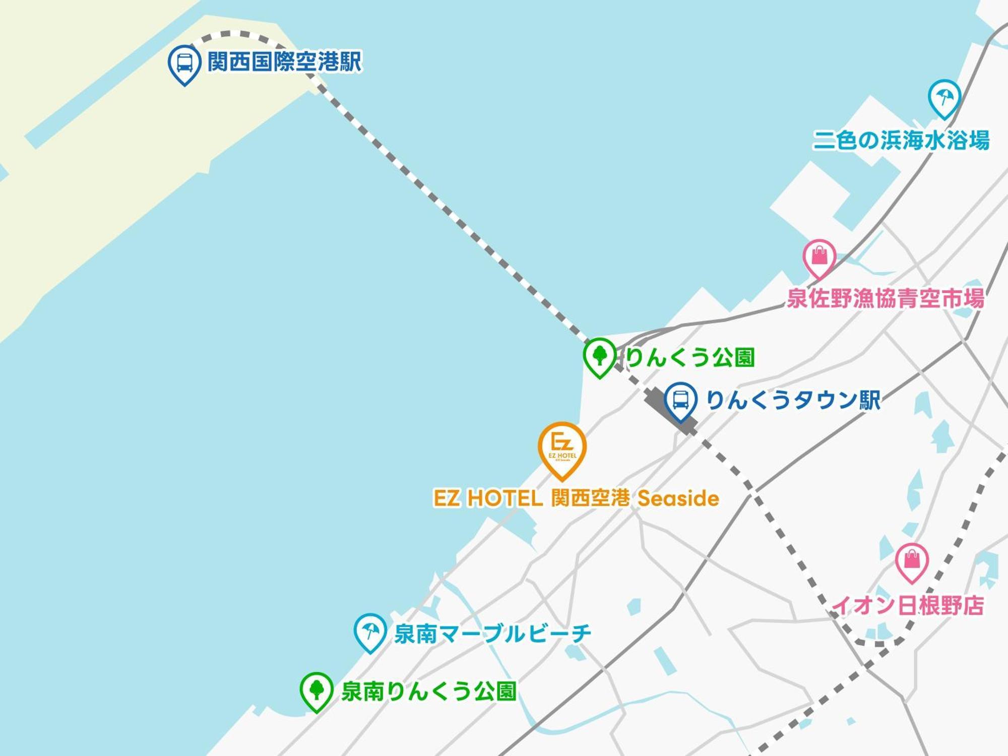 Ez Hotel Kansai Airport Seaside Izumisano Ngoại thất bức ảnh
